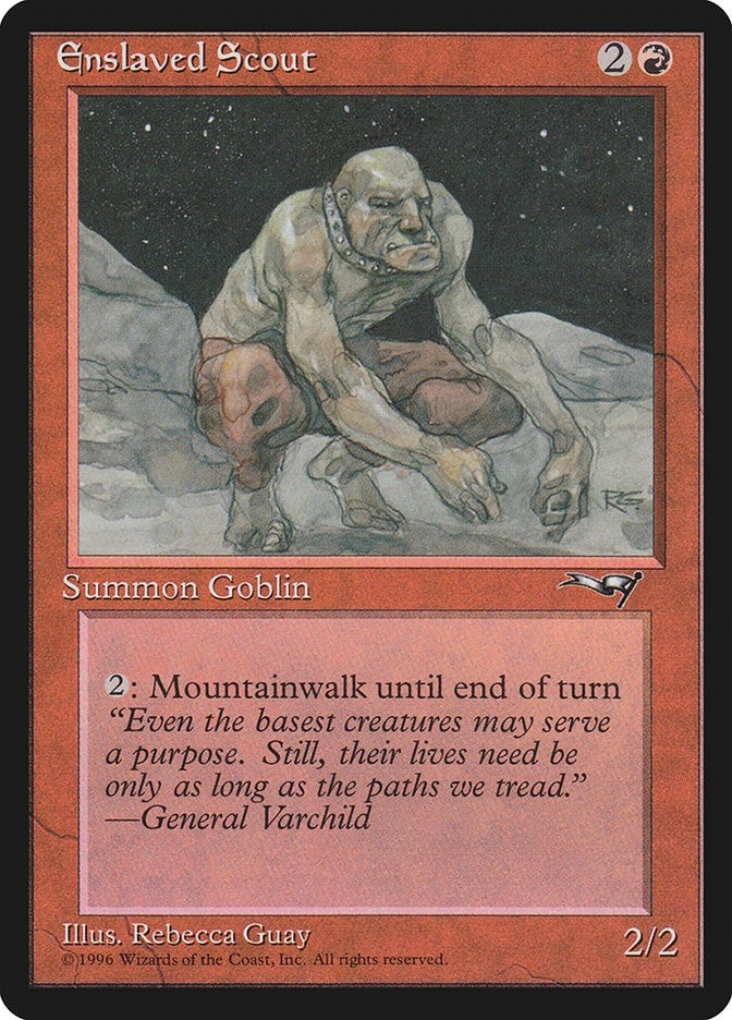 Image for Enslaved Scout (105) (ALL) - Magic: The Gathering