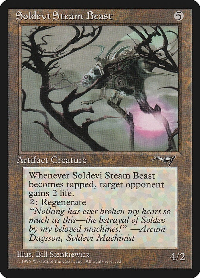 Image for Soldevi Steam Beast (Purple Sun) (178) (ALL) - Magic: The Gathering
