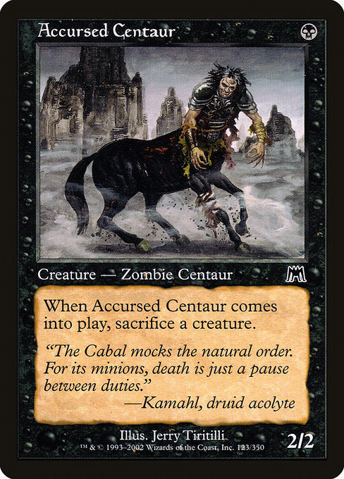 Accursed Centaur [foil]