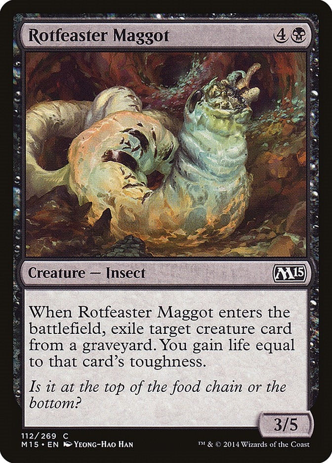 Image for Rotfeaster Maggot (112) (M15) - Magic: The Gathering