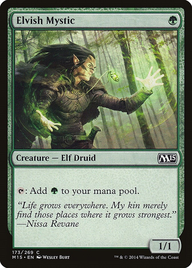 Image for Elvish Mystic (173) (M15) - Magic: The Gathering