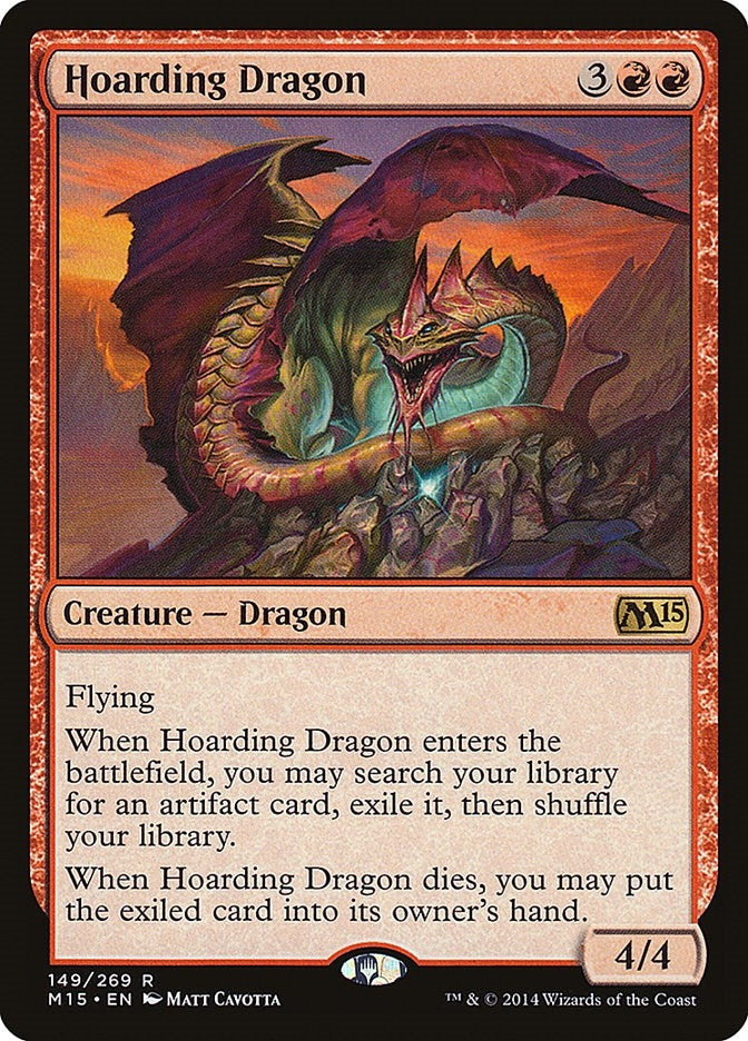 Image for Hoarding Dragon (149) (M15) - Magic: The Gathering