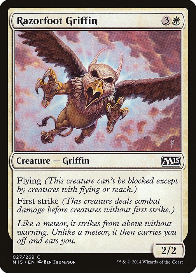 Image for Razorfoot Griffin (27) (M15) - Magic: The Gathering