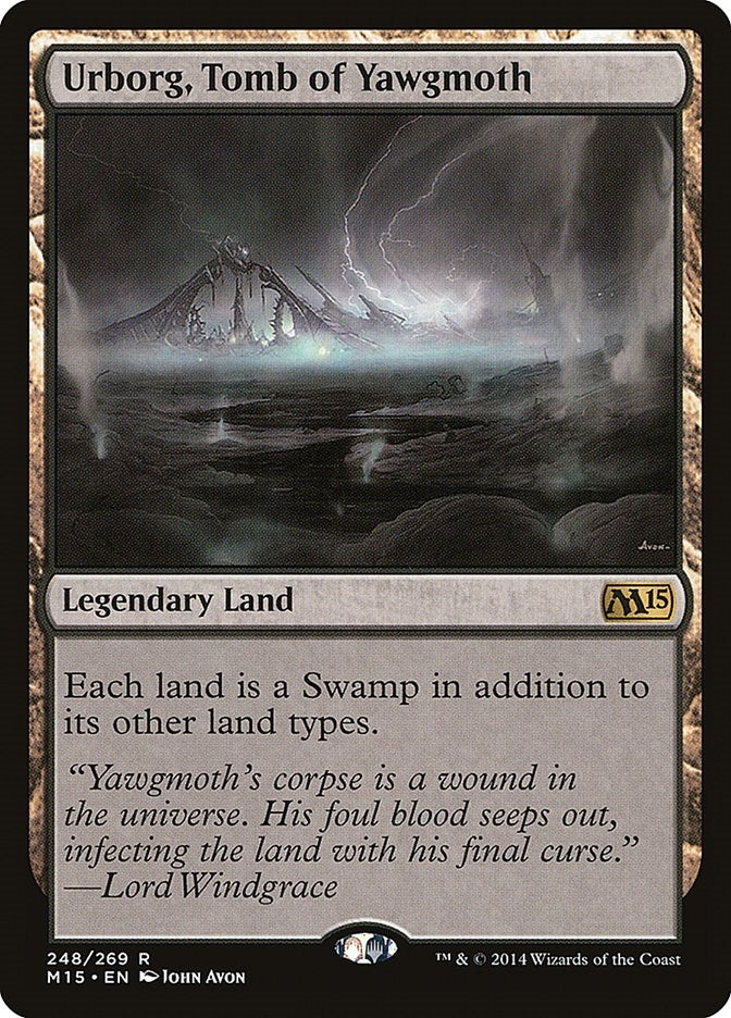 Image for Urborg, Tomb of Yawgmoth (248) (M15) - Magic: The Gathering