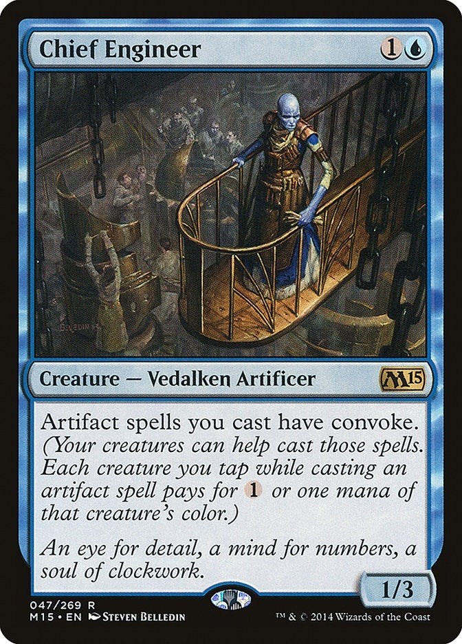 Image for Chief Engineer (47) (M15) - Magic: The Gathering