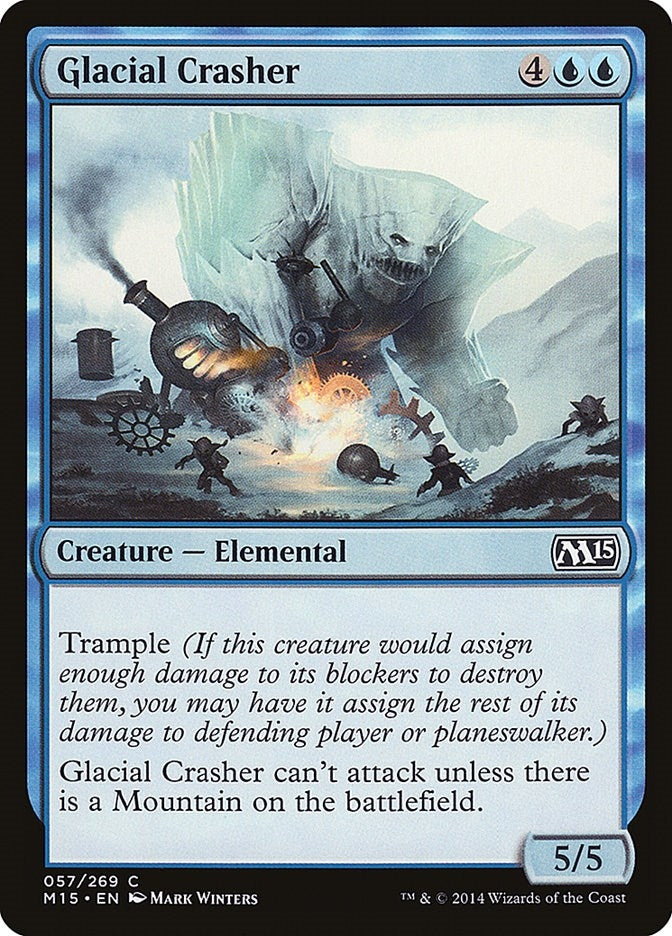 Image for Glacial Crasher (57) (M15) - Magic: The Gathering