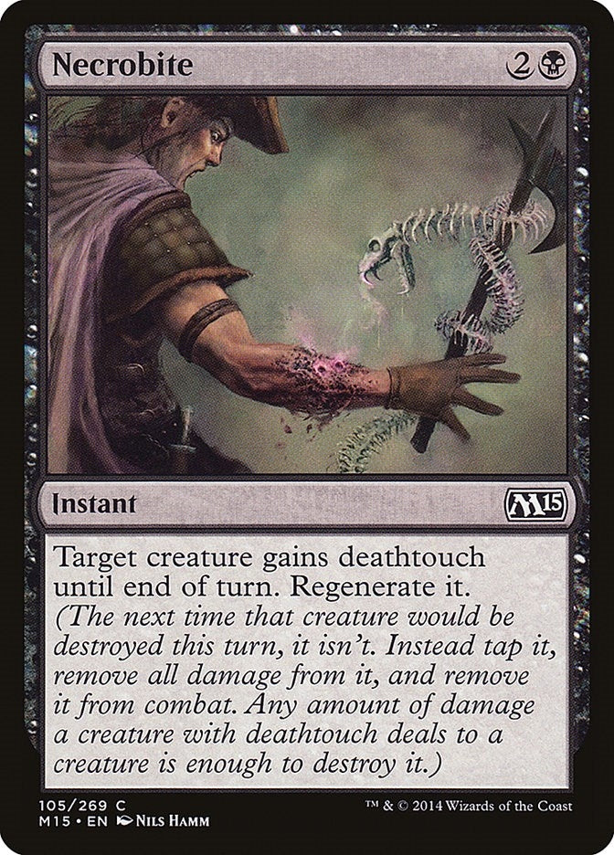 Image for Necrobite (105) (M15) - Magic: The Gathering
