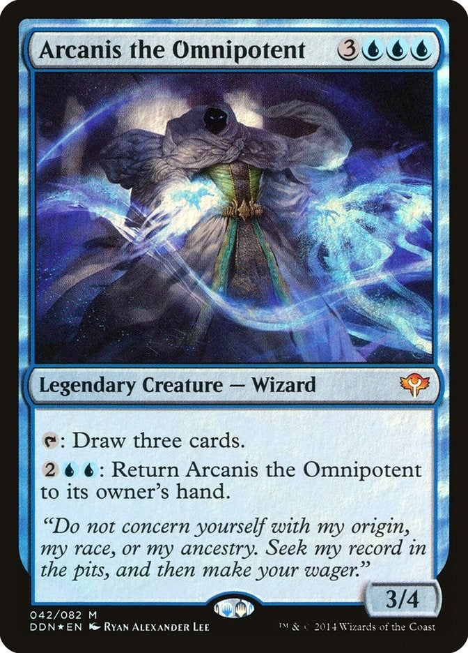 Image for Arcanis the Omnipotent (42) (DDN) - Magic: The Gathering