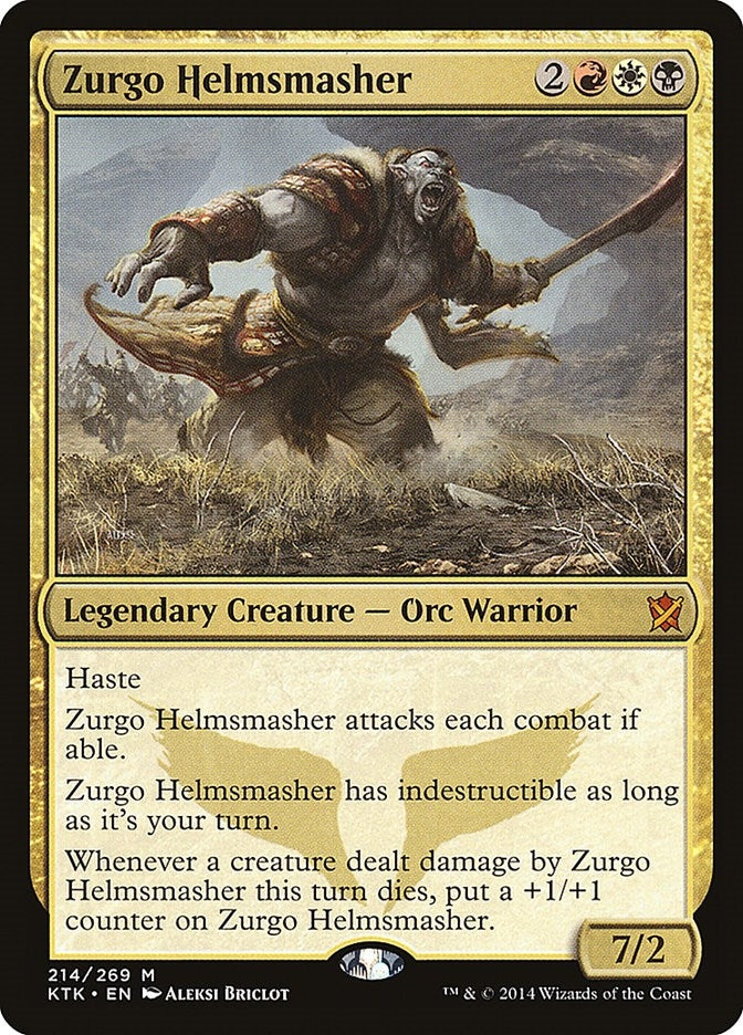 Image for Zurgo Helmsmasher (214) (KTK) - Magic: The Gathering