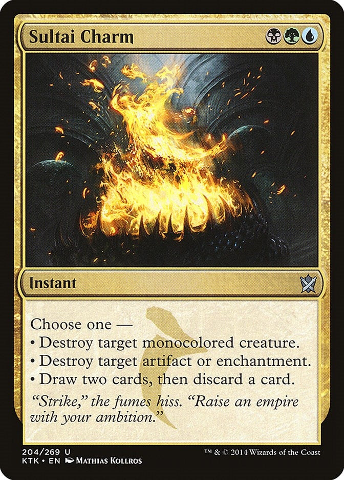 Image for Sultai Charm (204) (KTK) - Magic: The Gathering