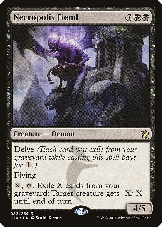Image for Necropolis Fiend (82) (KTK) - Magic: The Gathering
