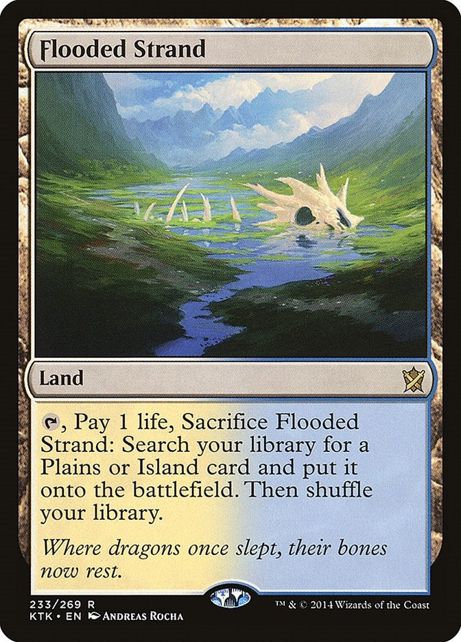 Image for Flooded Strand (233) (KTK) - Magic: The Gathering