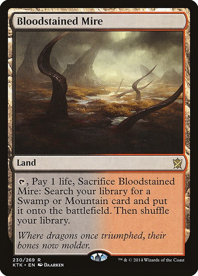 Image for Bloodstained Mire (230) (KTK) - Magic: The Gathering