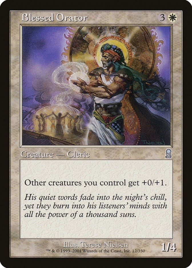 Image for Blessed Orator (12) (ODY) - Magic: The Gathering