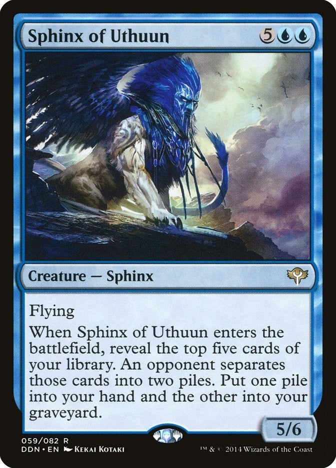 Image for Sphinx of Uthuun (59) (DDN) - Magic: The Gathering