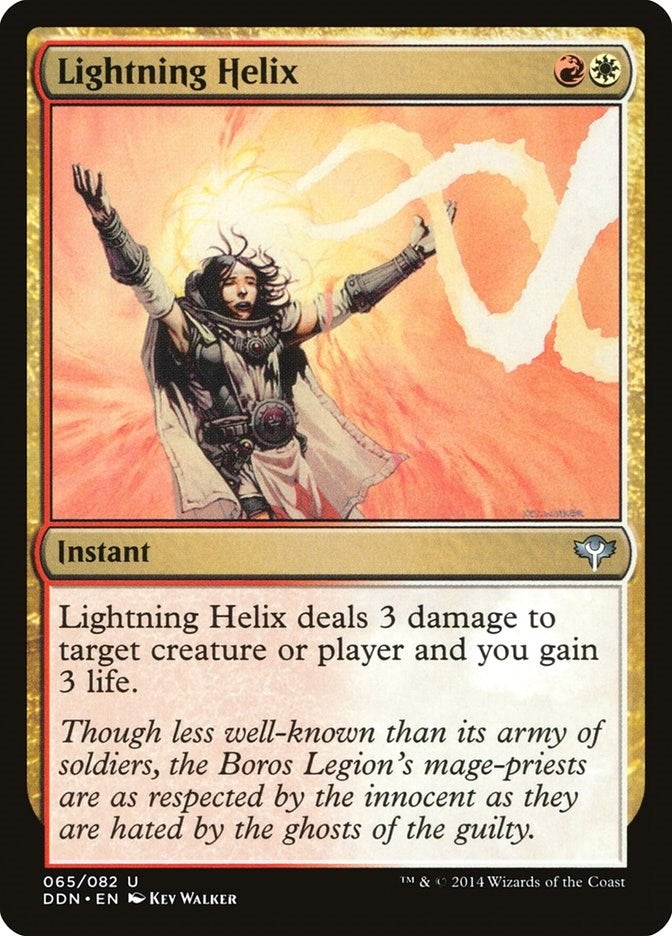 Image for Lightning Helix (65) (DDN) - Magic: The Gathering
