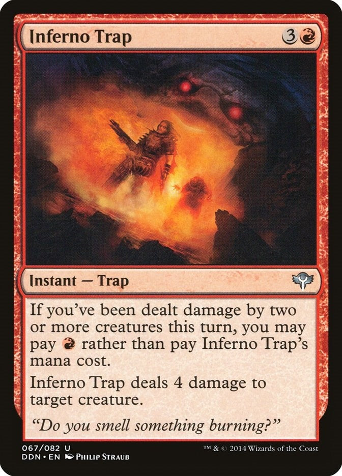 Image for Inferno Trap (67) (DDN) - Magic: The Gathering