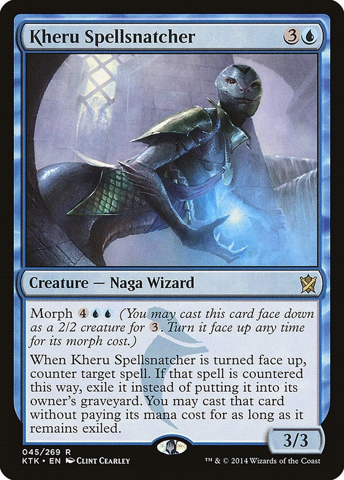 Image for Kheru Spellsnatcher (45) (KTK) - Magic: The Gathering