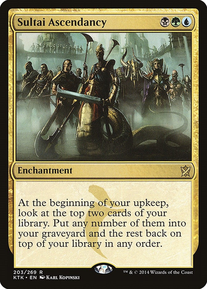 Image for Sultai Ascendancy (203) (KTK) - Magic: The Gathering