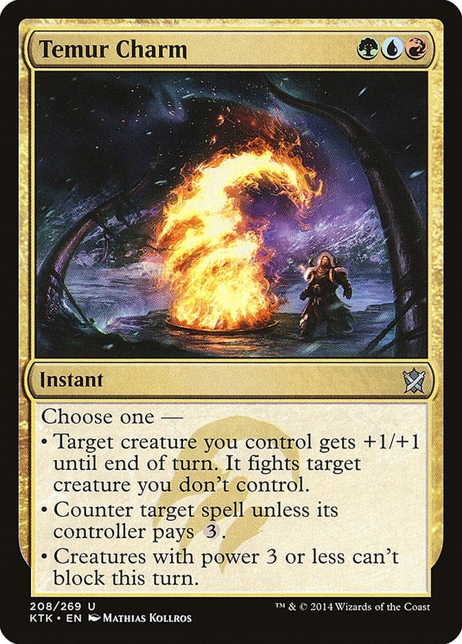 Image for Temur Charm (208) (KTK) - Magic: The Gathering