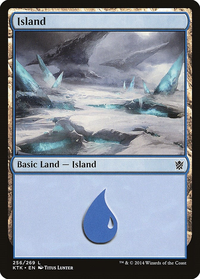 Image for Island (256) (256) (KTK) - Magic: The Gathering