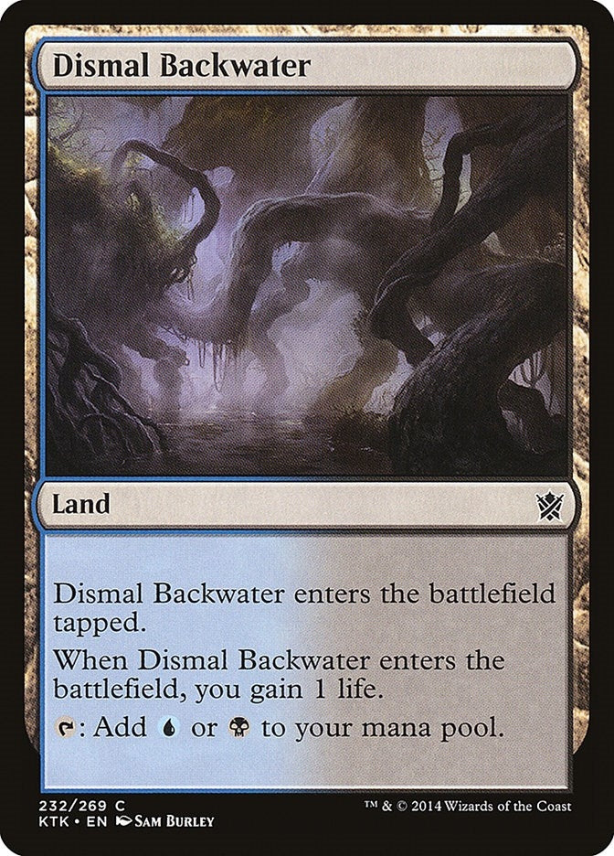 Image for Dismal Backwater (232) (KTK) - Magic: The Gathering