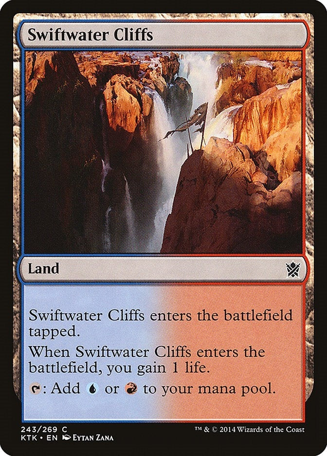 Image for Swiftwater Cliffs (243) (KTK) - Magic: The Gathering