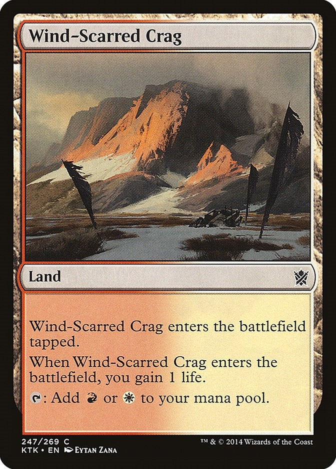 Image for Wind-Scarred Crag (247) (KTK) - Magic: The Gathering