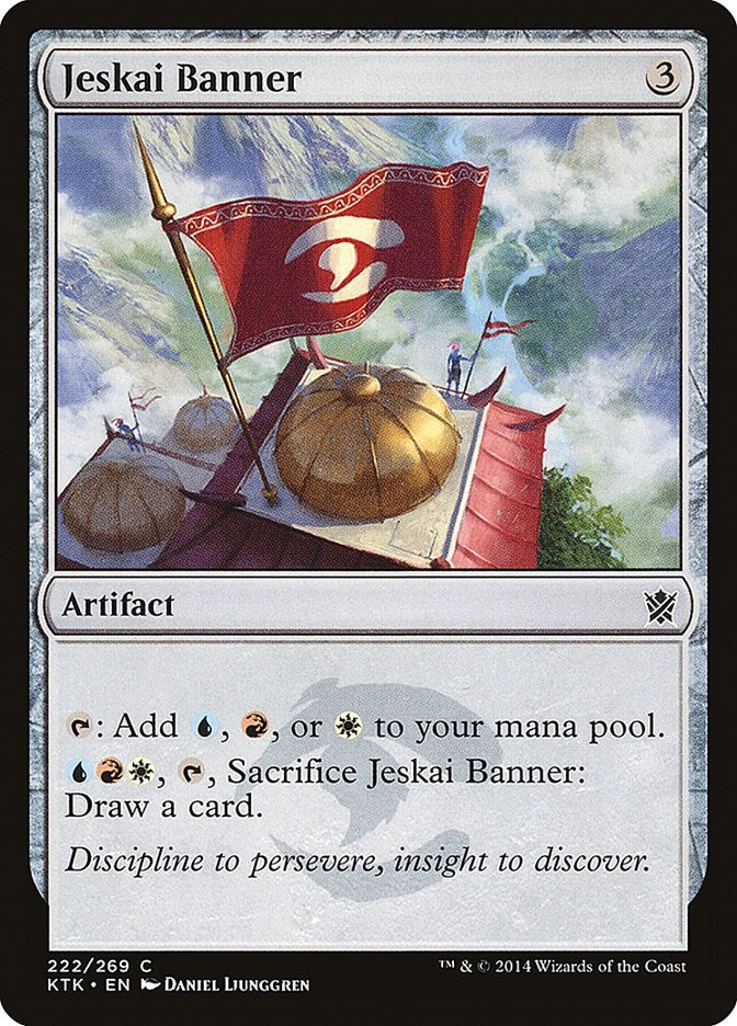 Image for Jeskai Banner (222) (KTK) - Magic: The Gathering