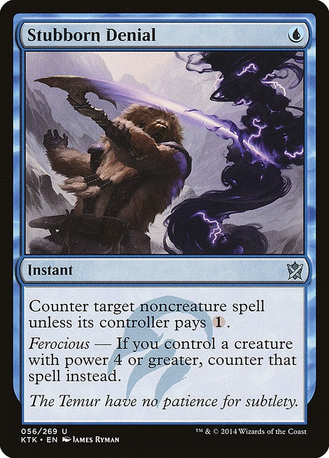 Image for Stubborn Denial (56) (KTK) - Magic: The Gathering