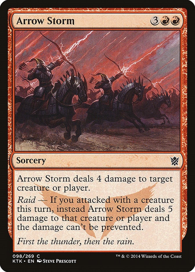 Image for Arrow Storm (98) (KTK) - Magic: The Gathering
