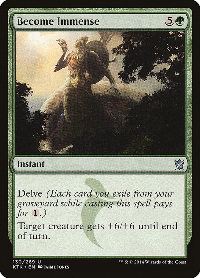 Image for Become Immense (130) (KTK) - Magic: The Gathering
