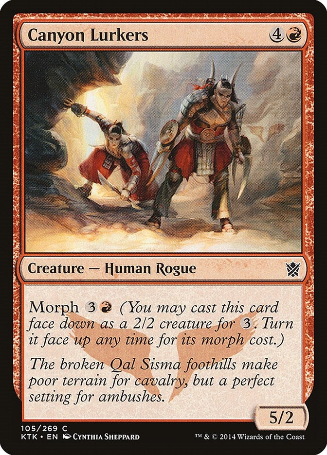 Image for Canyon Lurkers (105) (KTK) - Magic: The Gathering