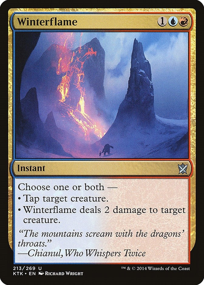 Image for Winterflame (213) (KTK) - Magic: The Gathering