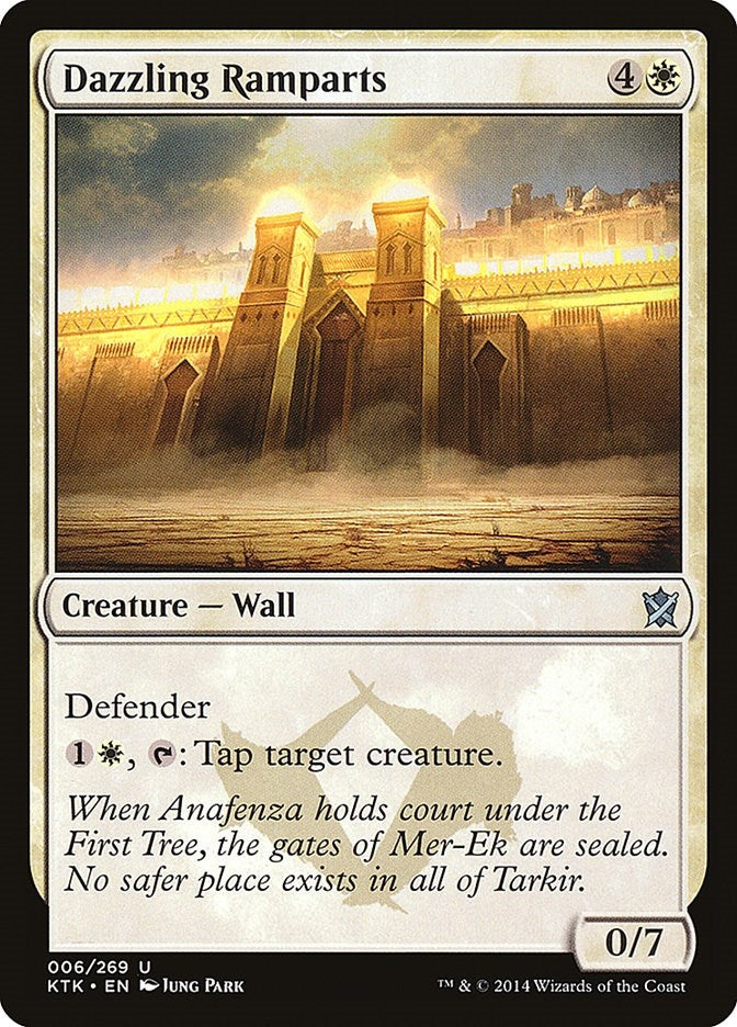Image for Dazzling Ramparts (6) (KTK) - Magic: The Gathering