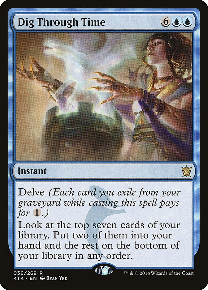 Image for Dig Through Time (36) (KTK) - Magic: The Gathering