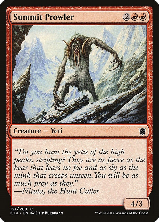 Image for Summit Prowler (121) (KTK) - Magic: The Gathering