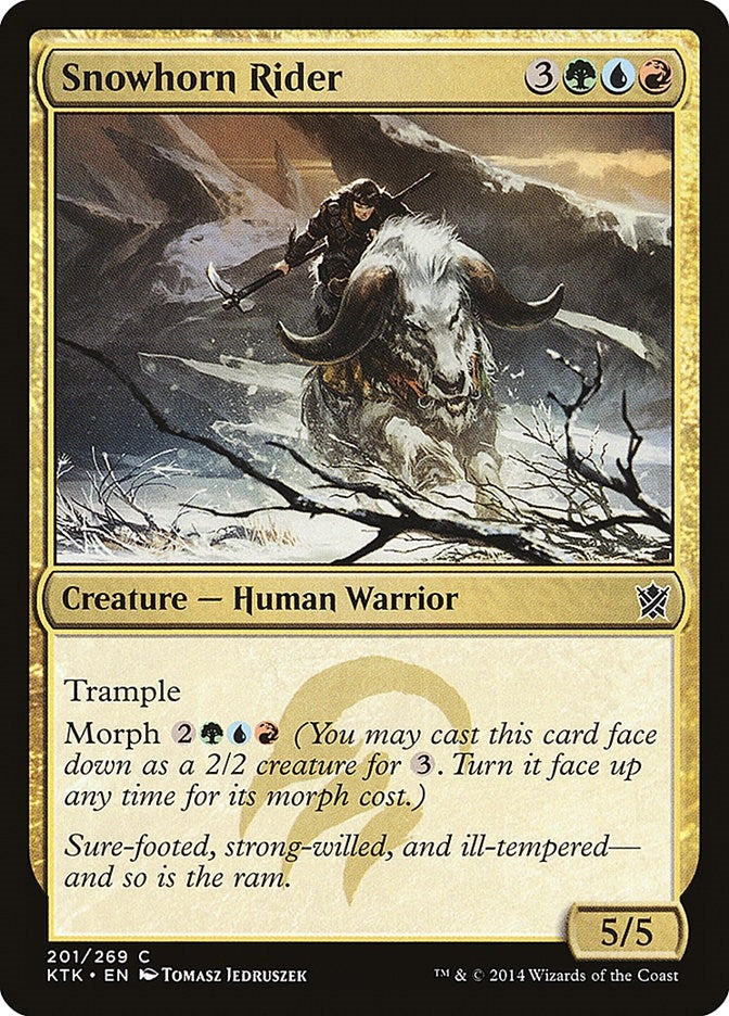 Image for Snowhorn Rider (201) (KTK) - Magic: The Gathering