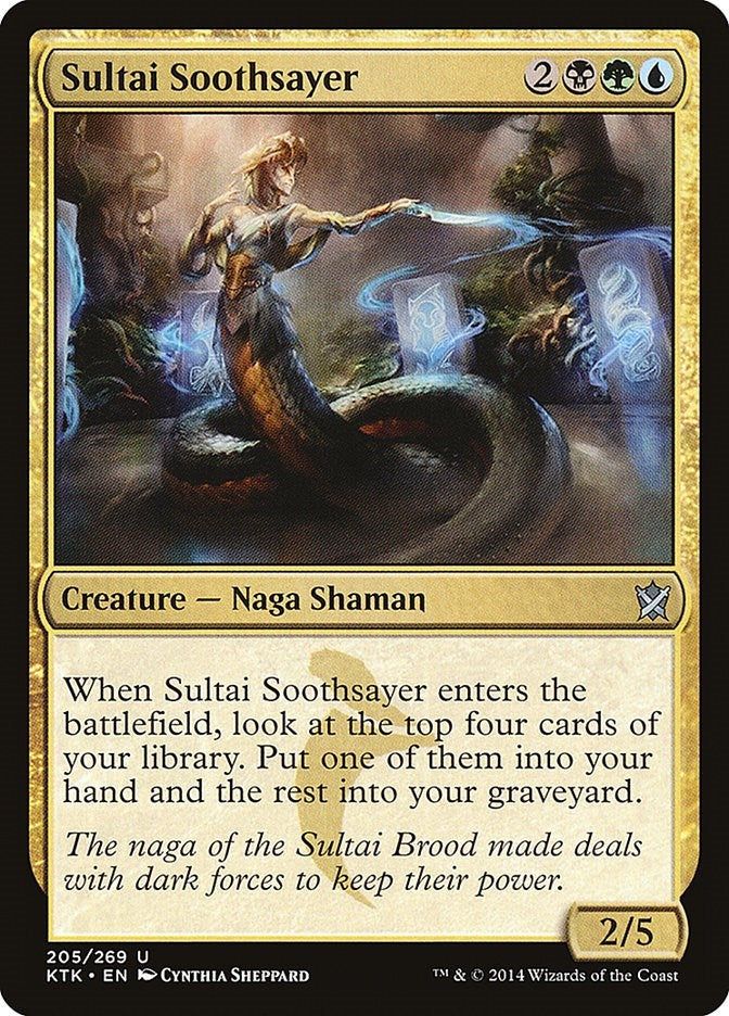 Image for Sultai Soothsayer (205) (KTK) - Magic: The Gathering
