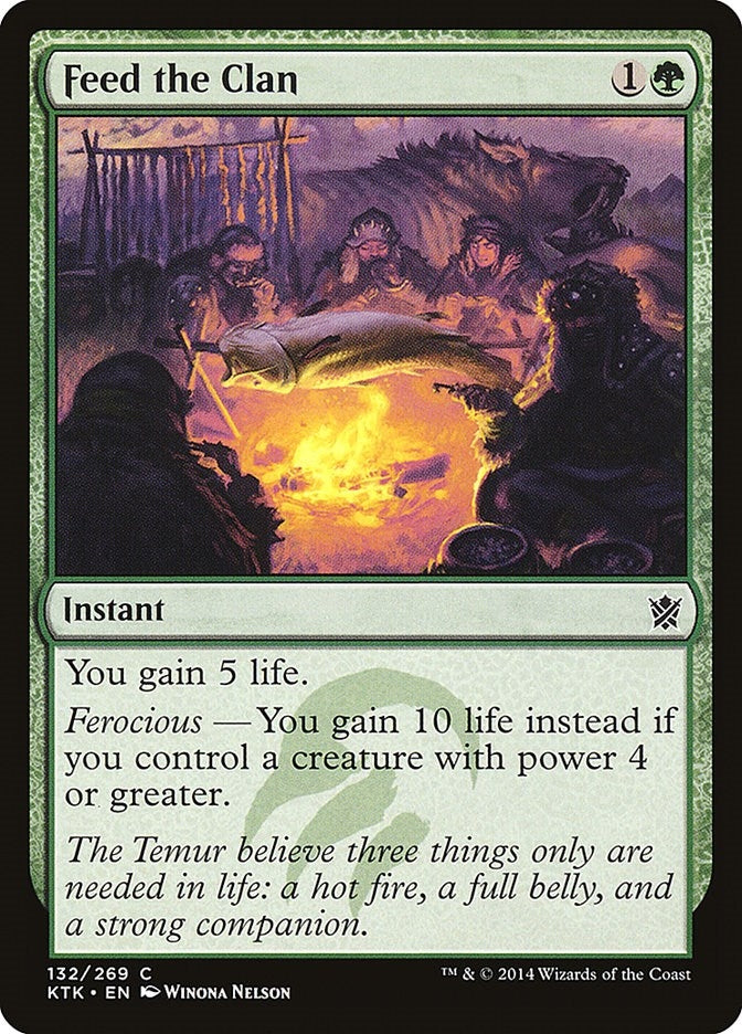 Image for Feed the Clan (132) (KTK) - Magic: The Gathering