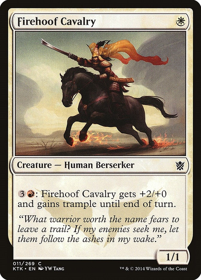 Image for Firehoof Cavalry (11) (KTK) - Magic: The Gathering