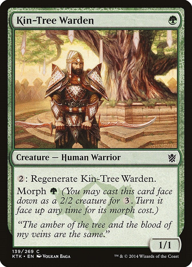 Image for Kin-Tree Warden (139) (KTK) - Magic: The Gathering
