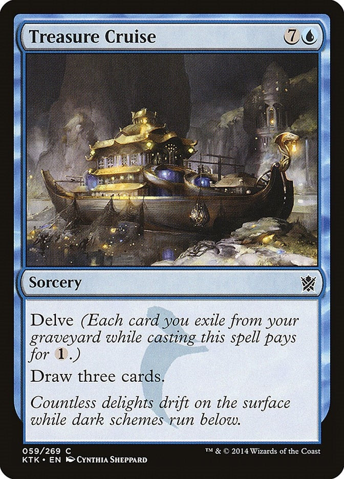 Image for Treasure Cruise (59) (KTK) - Magic: The Gathering