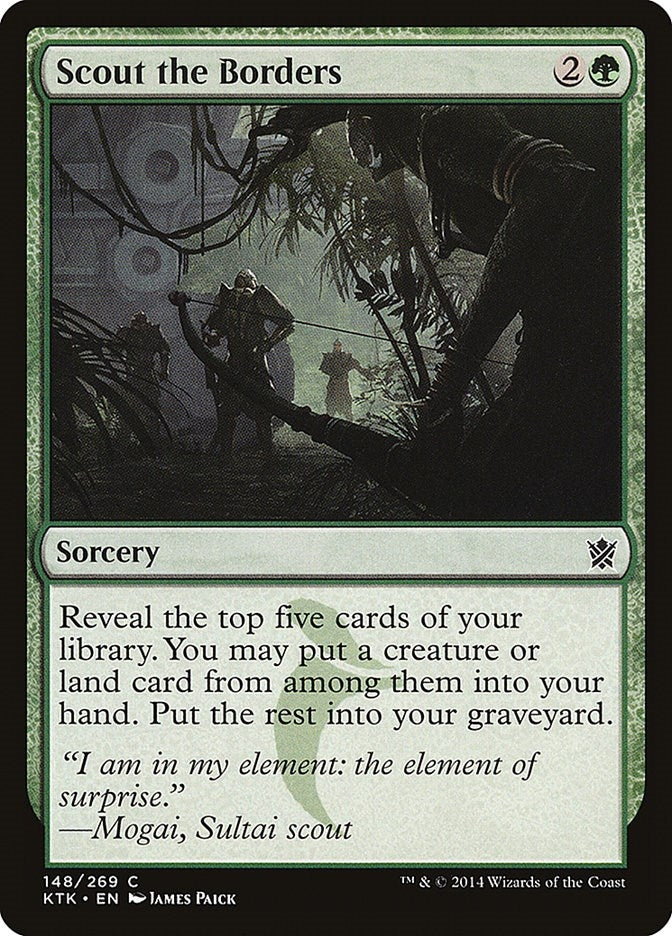 Image for Scout the Borders (148) (KTK) - Magic: The Gathering