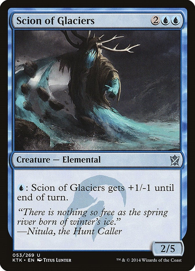 Image for Scion of Glaciers (53) (KTK) - Magic: The Gathering