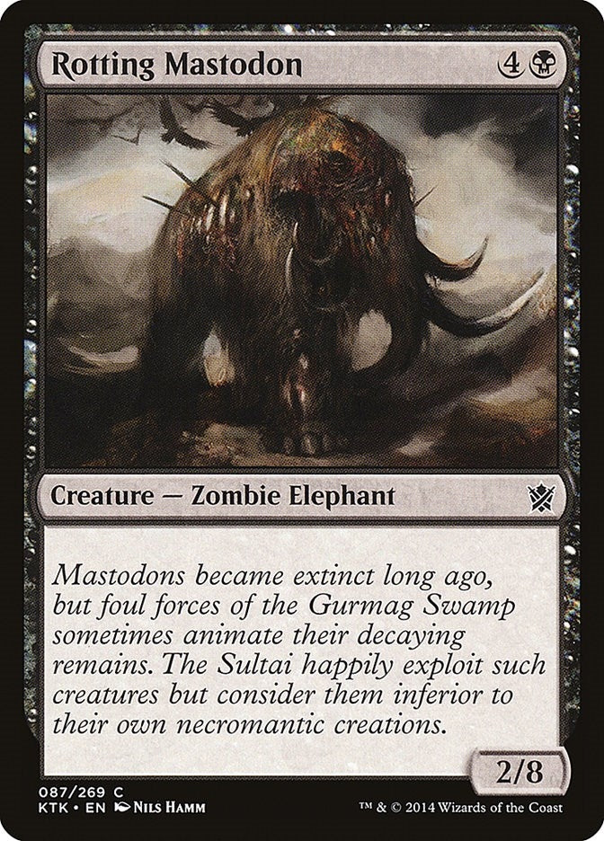 Image for Rotting Mastodon (87) (KTK) - Magic: The Gathering