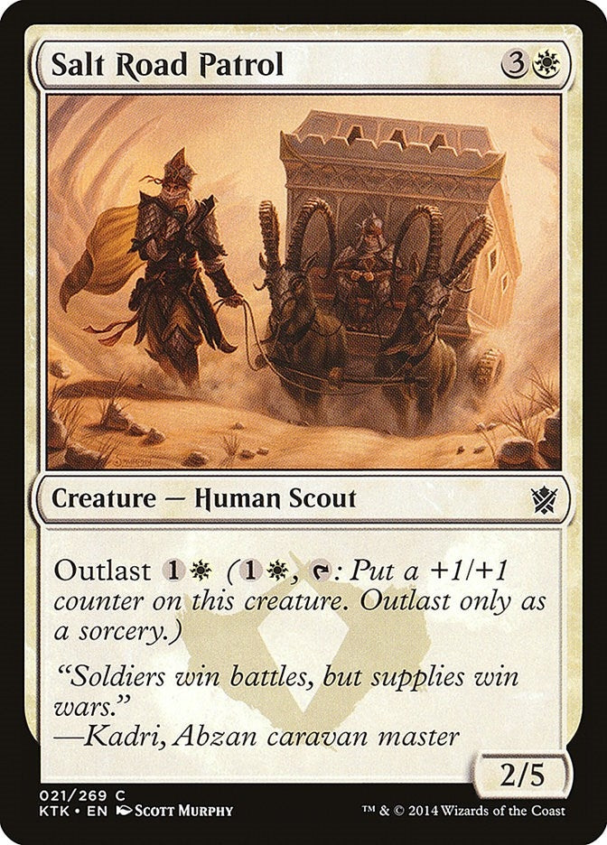 Image for Salt Road Patrol (21) (KTK) - Magic: The Gathering