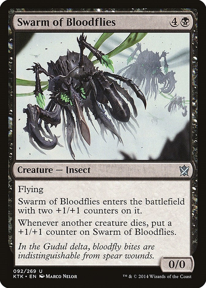 Image for Swarm of Bloodflies (92) (KTK) - Magic: The Gathering