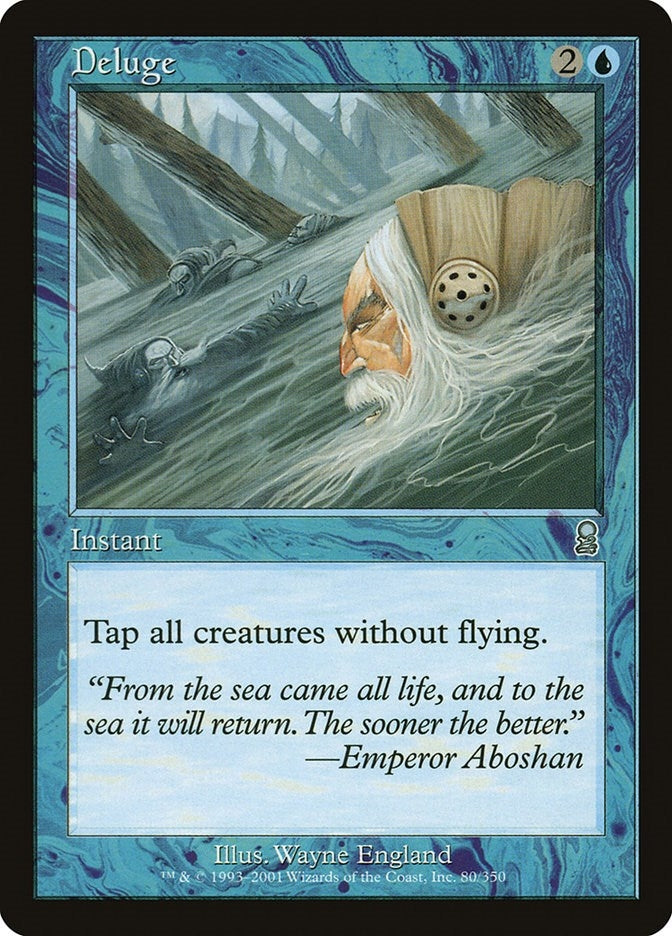 Image for Deluge (80) (ODY) - Magic: The Gathering