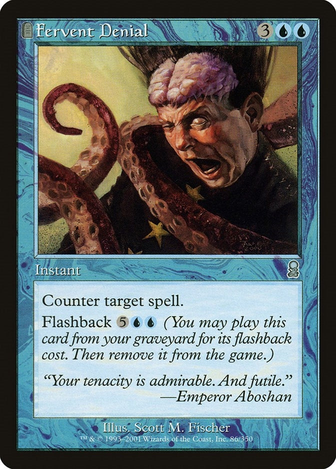 Image for Fervent Denial (86) (ODY) - Magic: The Gathering